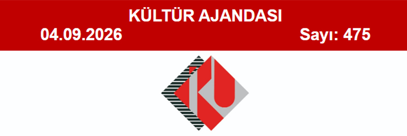 Kültür Ajandası 475. Sayı